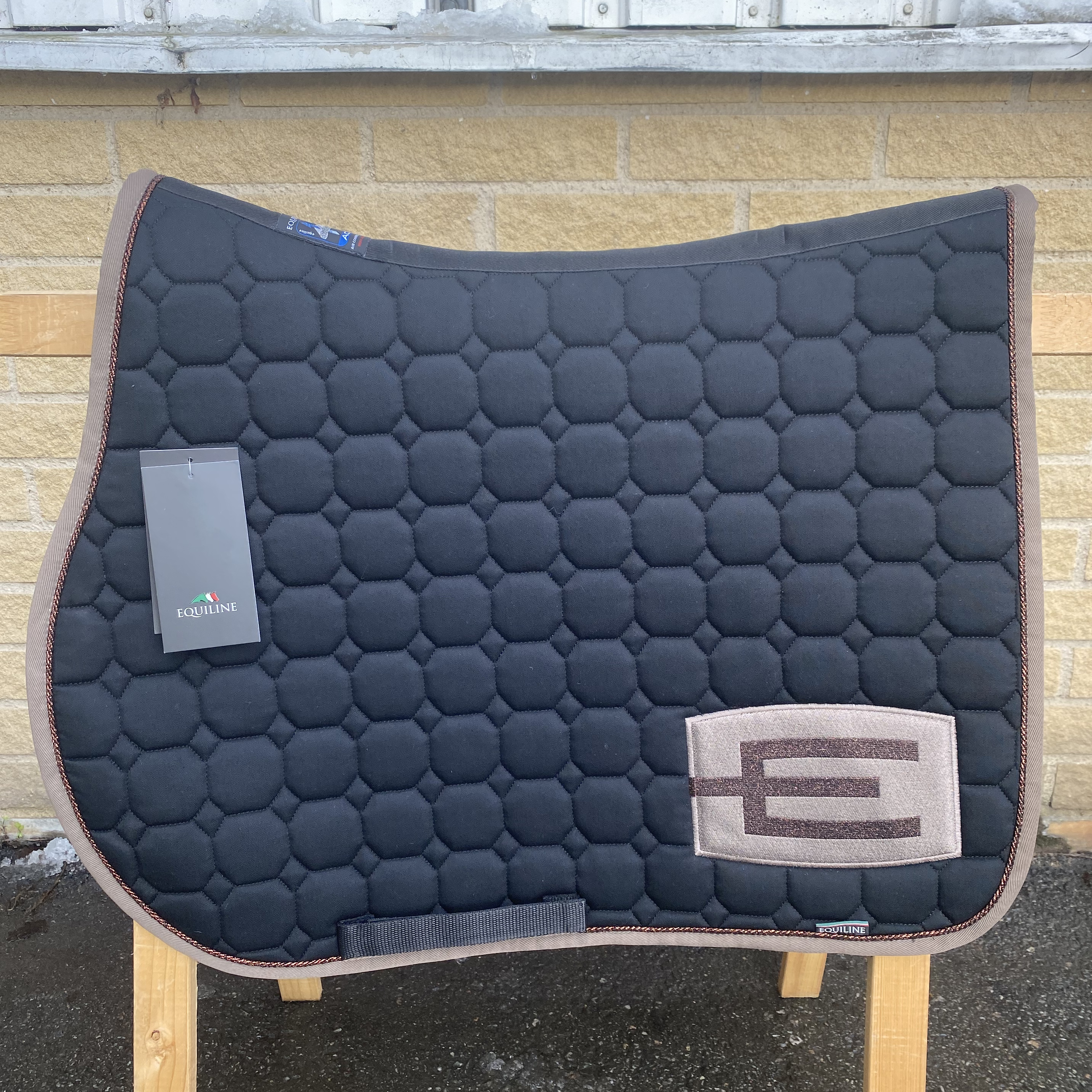 EQUILINE HOPPSCHABRAK CAPPUCCINO E-LOGGA, KANTBAND + 1 PASSPOAL - 3
