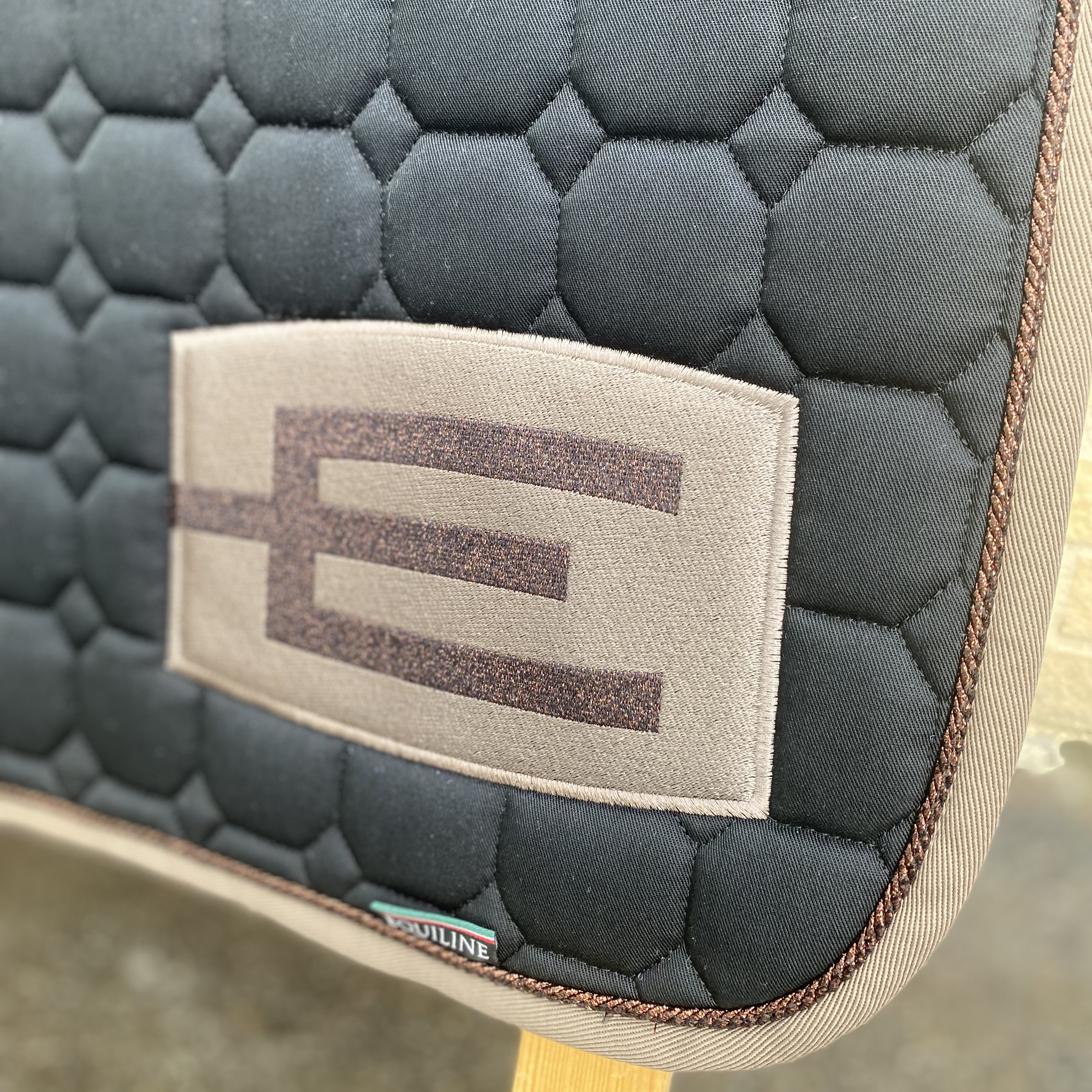 EQUILINE HOPPSCHABRAK CAPPUCCINO E-LOGGA, KANTBAND + 1 PASSPOAL - 4