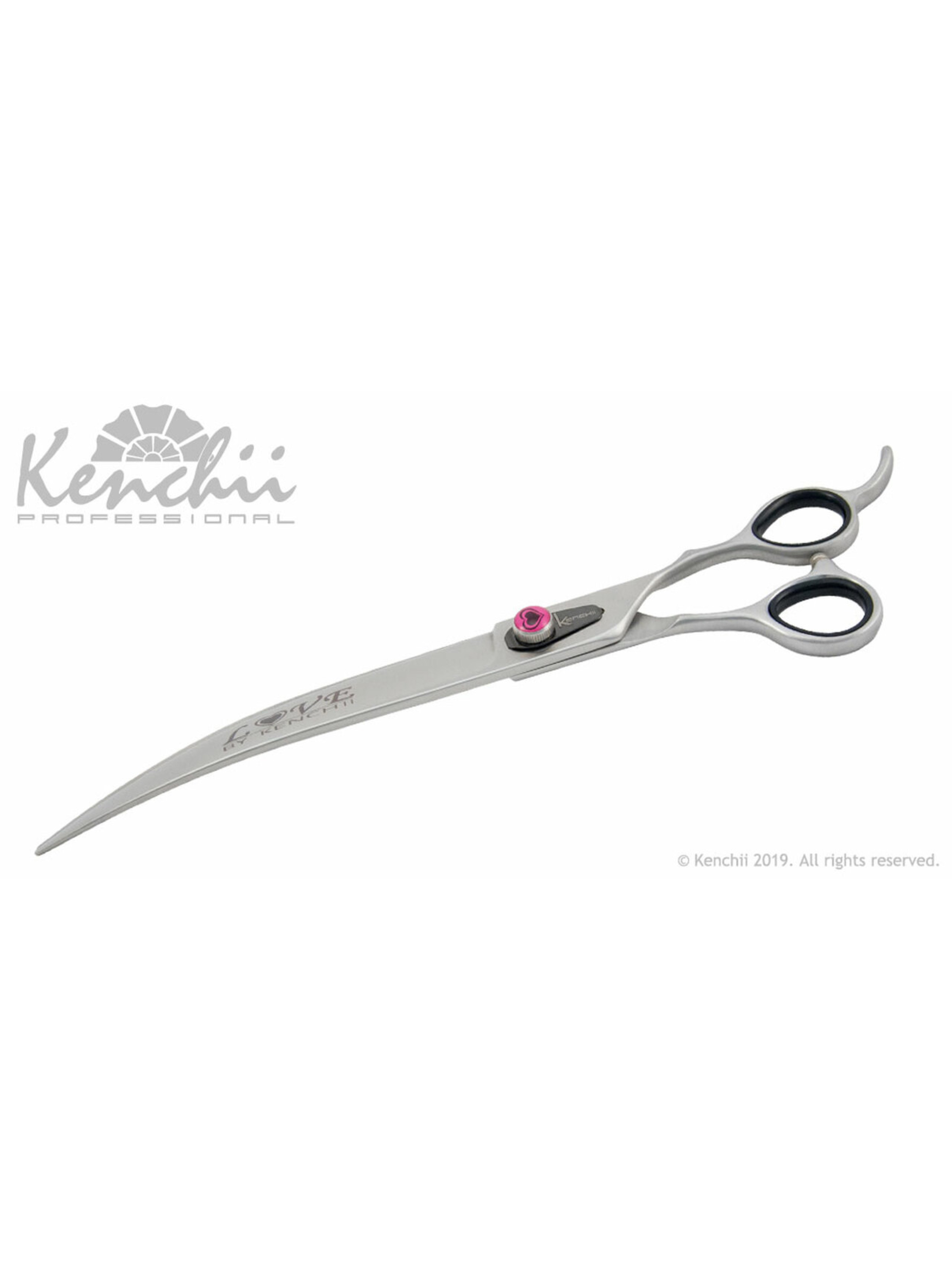 KENCHII LOVE Curved Scissor 9" ALWAYS YOUR FRIEND