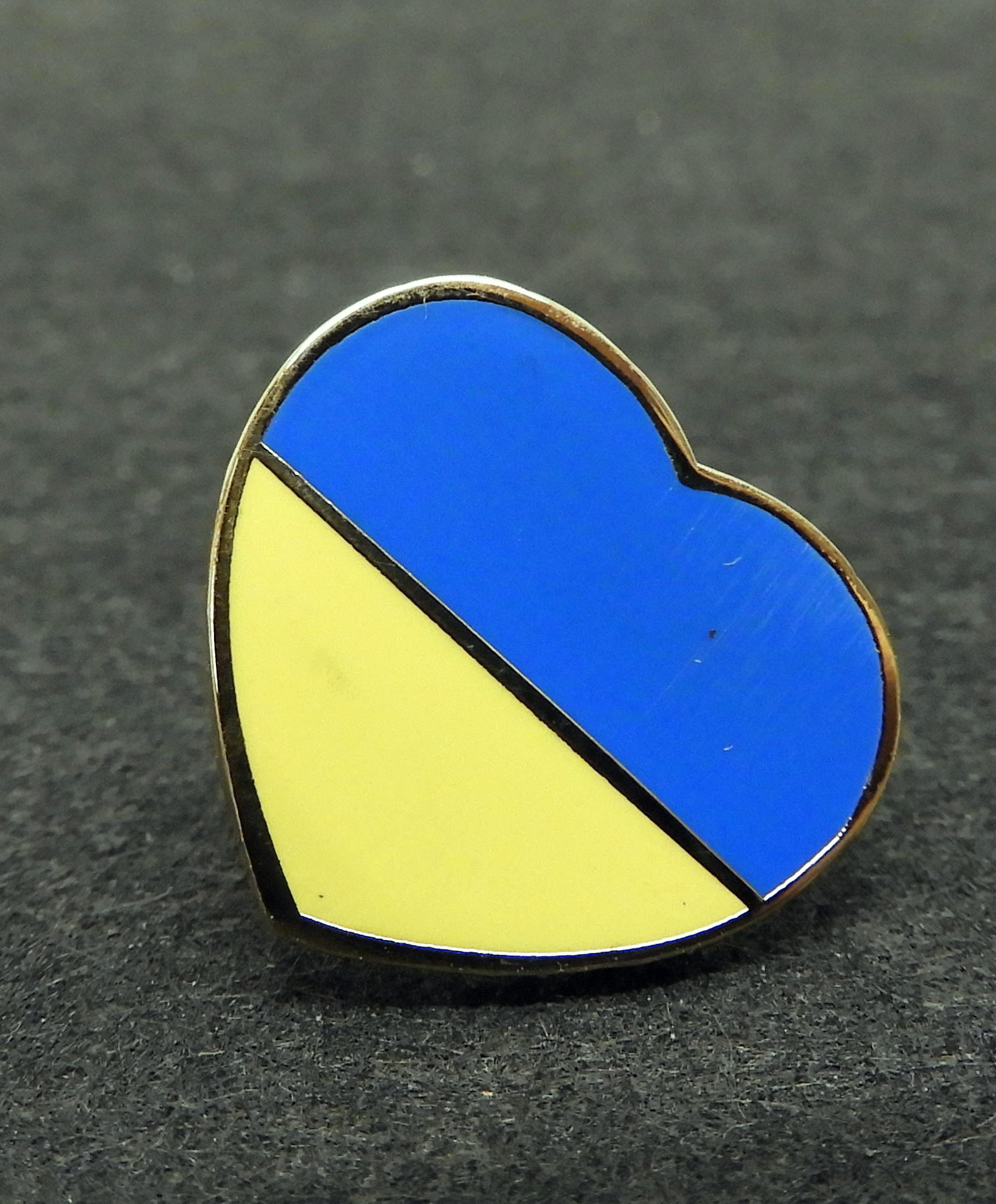 Pin Ukraina hjärta (Heart)