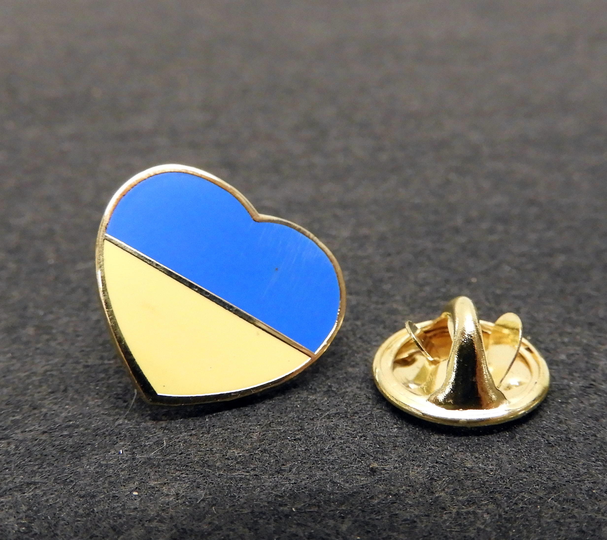 Pin Ukraina hjärta (Heart) - 3