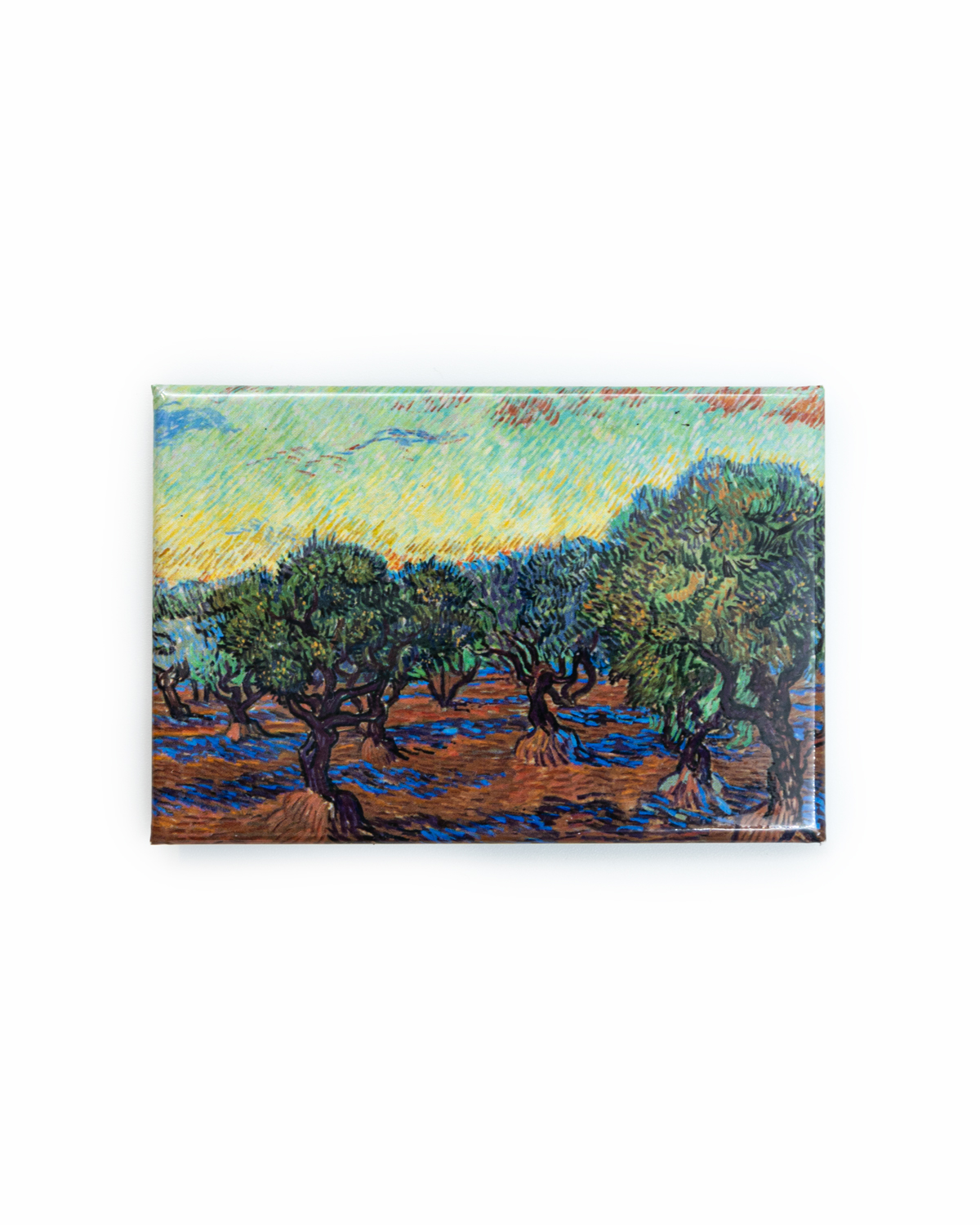 Kylskåpsmagnet, Vincent van Gogh, Olivlund