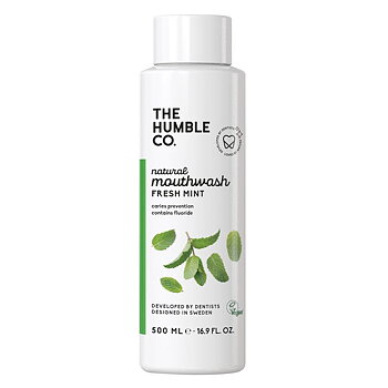The Humble Co. Natural Mouthwash Fresh Mint 500 ml