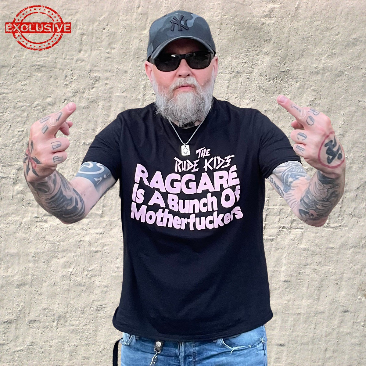 THE RUDE KIDS - T-SHIRT, RAGGARE
