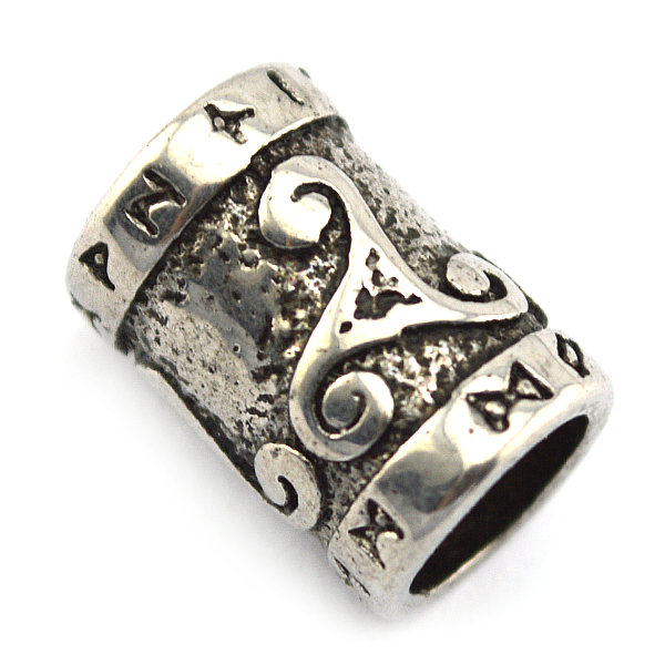 Viking Runes Beard Jewelry (14x10x7 mm) - 2