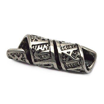 Vikinghövding De Lux Skäggsmycke. (28x8x6 mm)