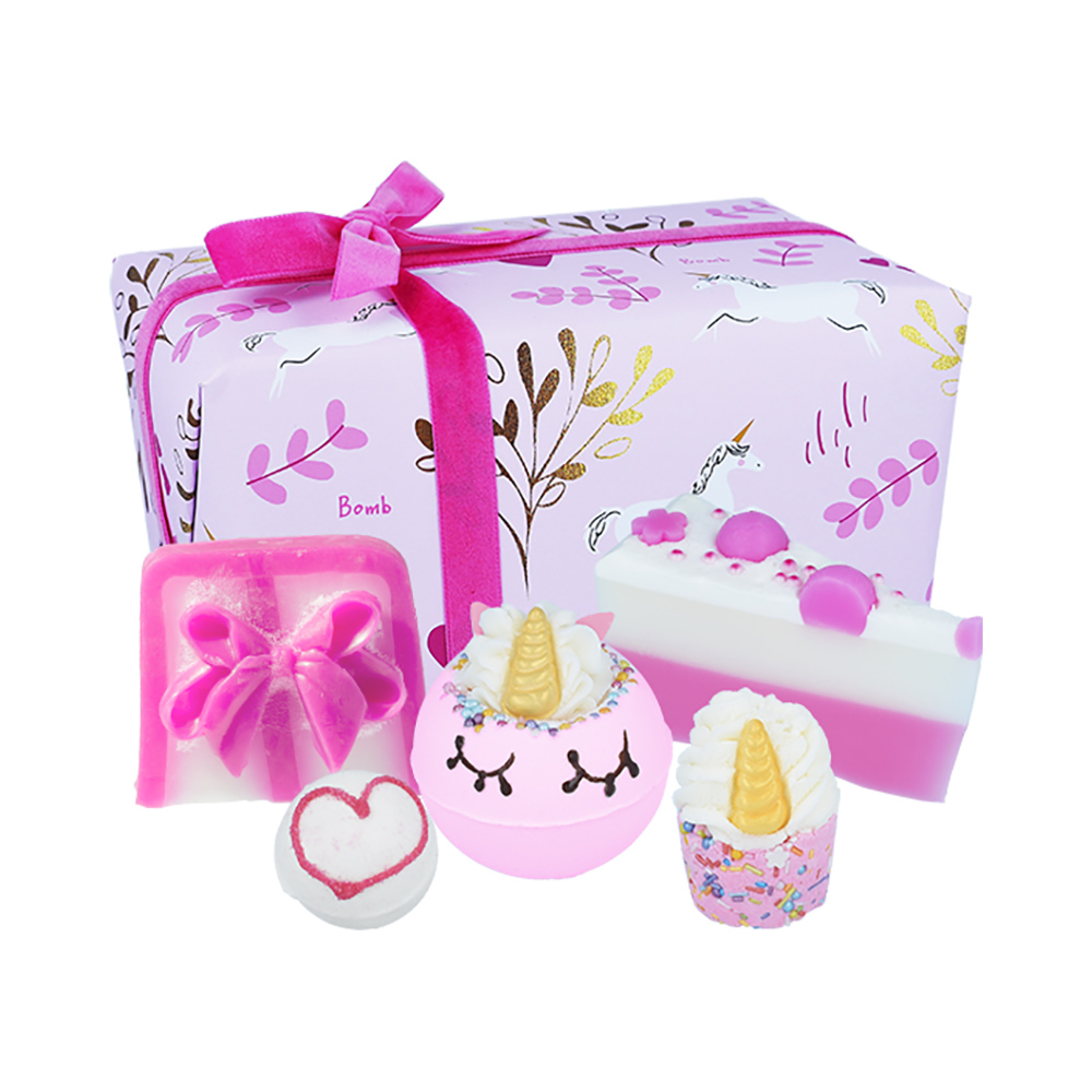 Badprodukter i presentask - Unicorn Sparkle