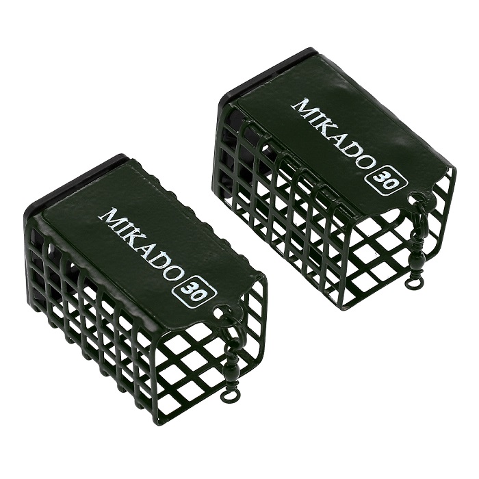 Mikado Blyfria Feederkorgar Med Botten 2-pack
