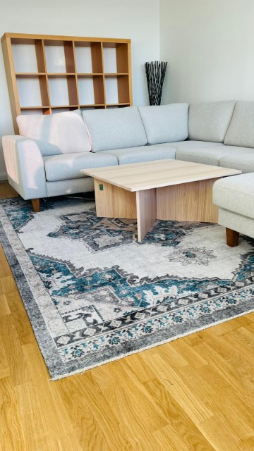 Fabulous Vincel blå 160 x 230, 200 x 290, 240 x 340, 80 x 250