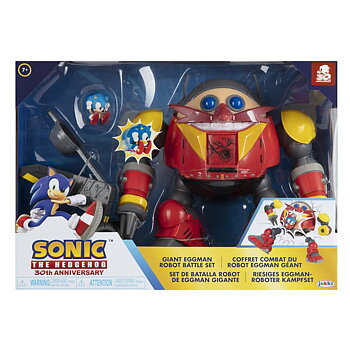 Sonic The Hedgehog Giant Eggman Robot Battle Set