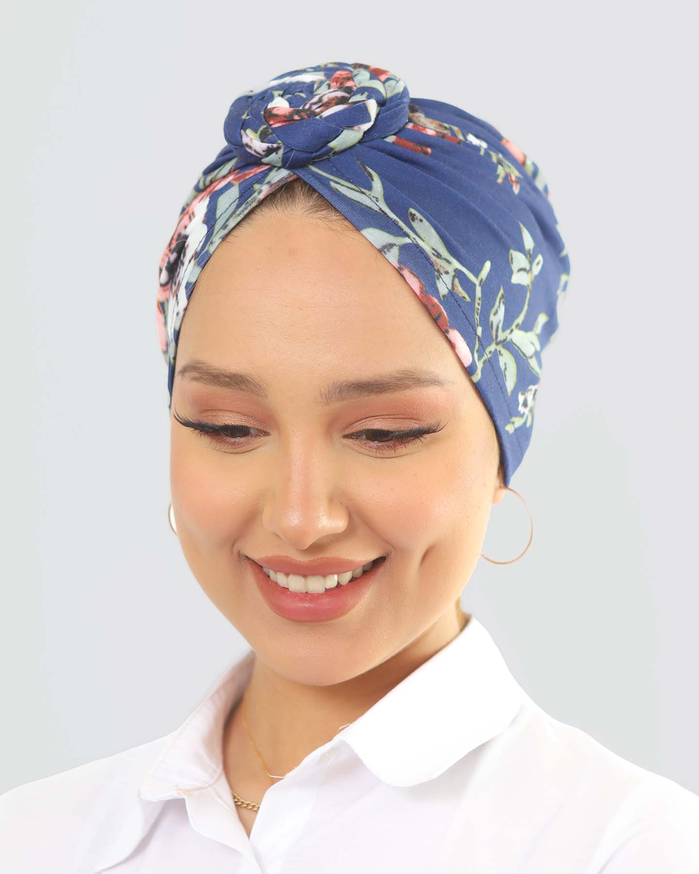 Turban - Fiona - Navy Blue