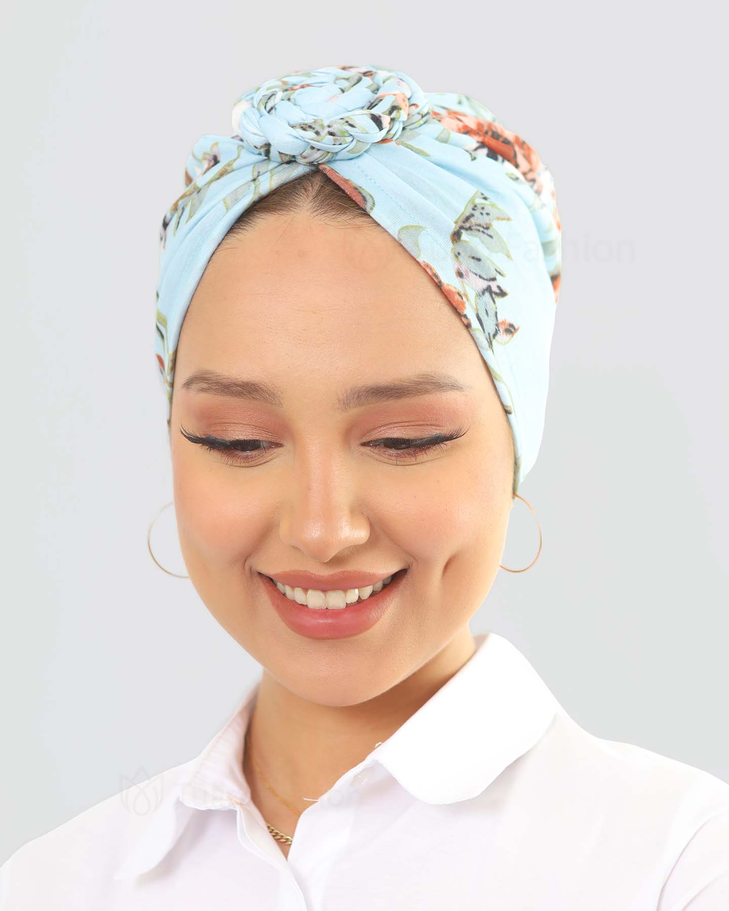 Turban - Fiona - Sky Blue