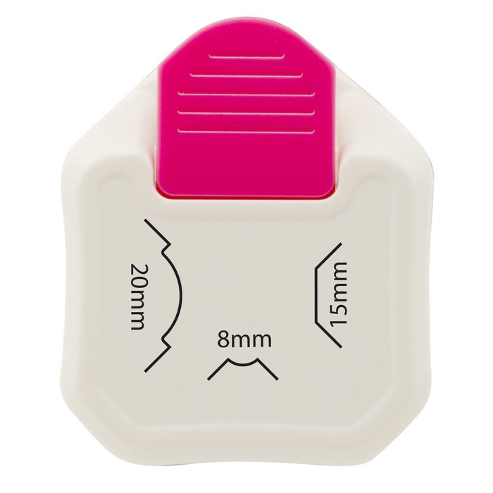 Punch -  3-in-1 Corner Tag Punch Scallop