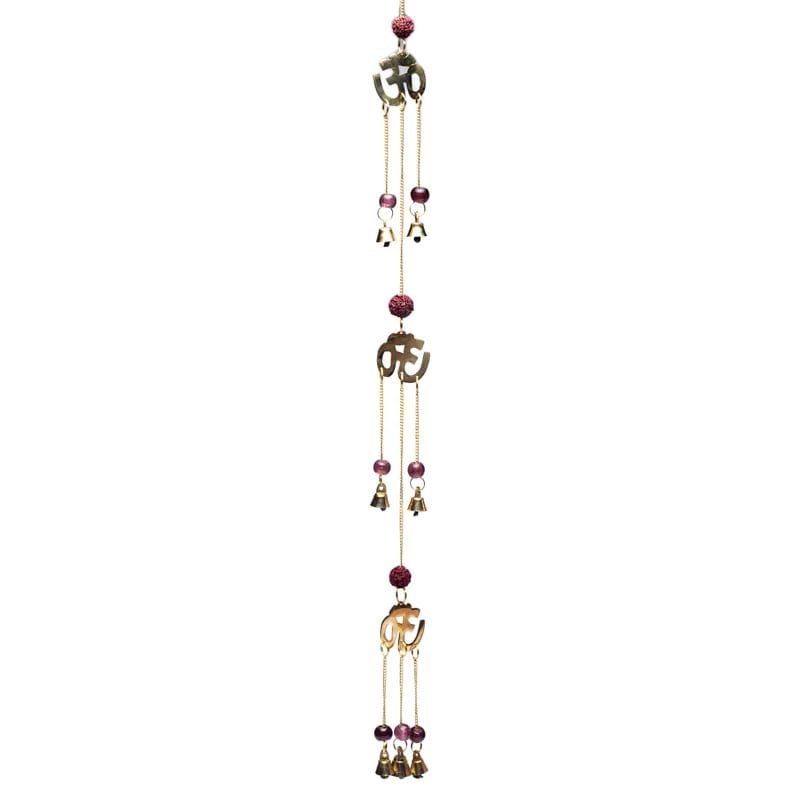 Klockdekorationssnöre/ Hänge Med Rudraksha- Och Ohm-Symboler - 2