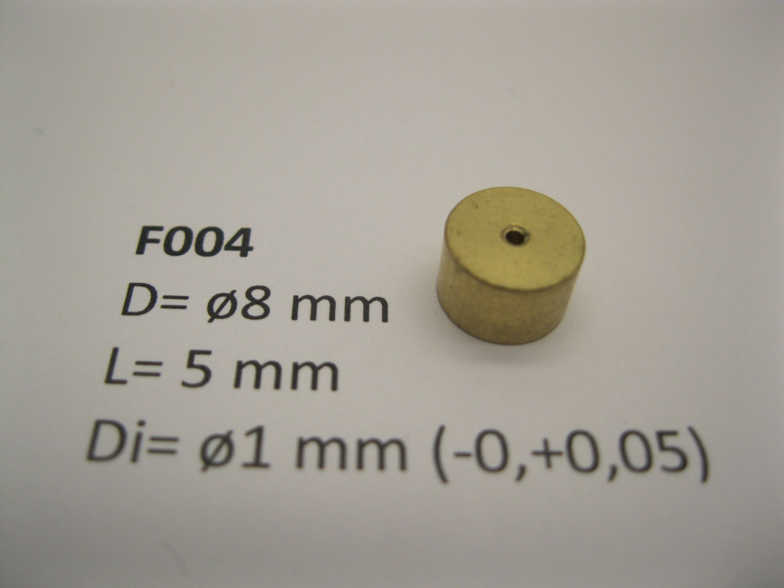 Svänghjul  ø8 mm x 5 mm x ø1 mm