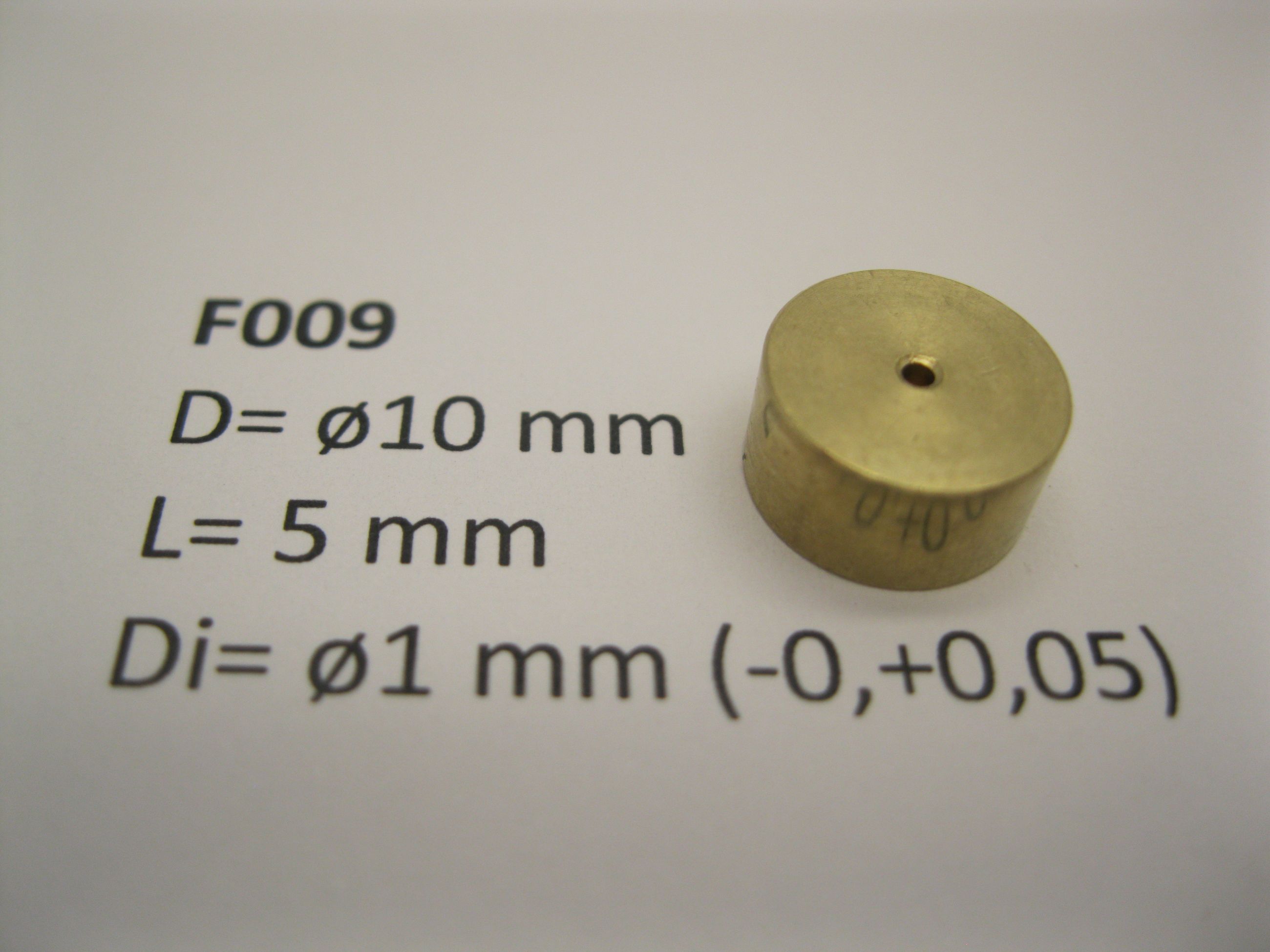 Flywheel  ø10 mm x 5 mm x ø1 mm