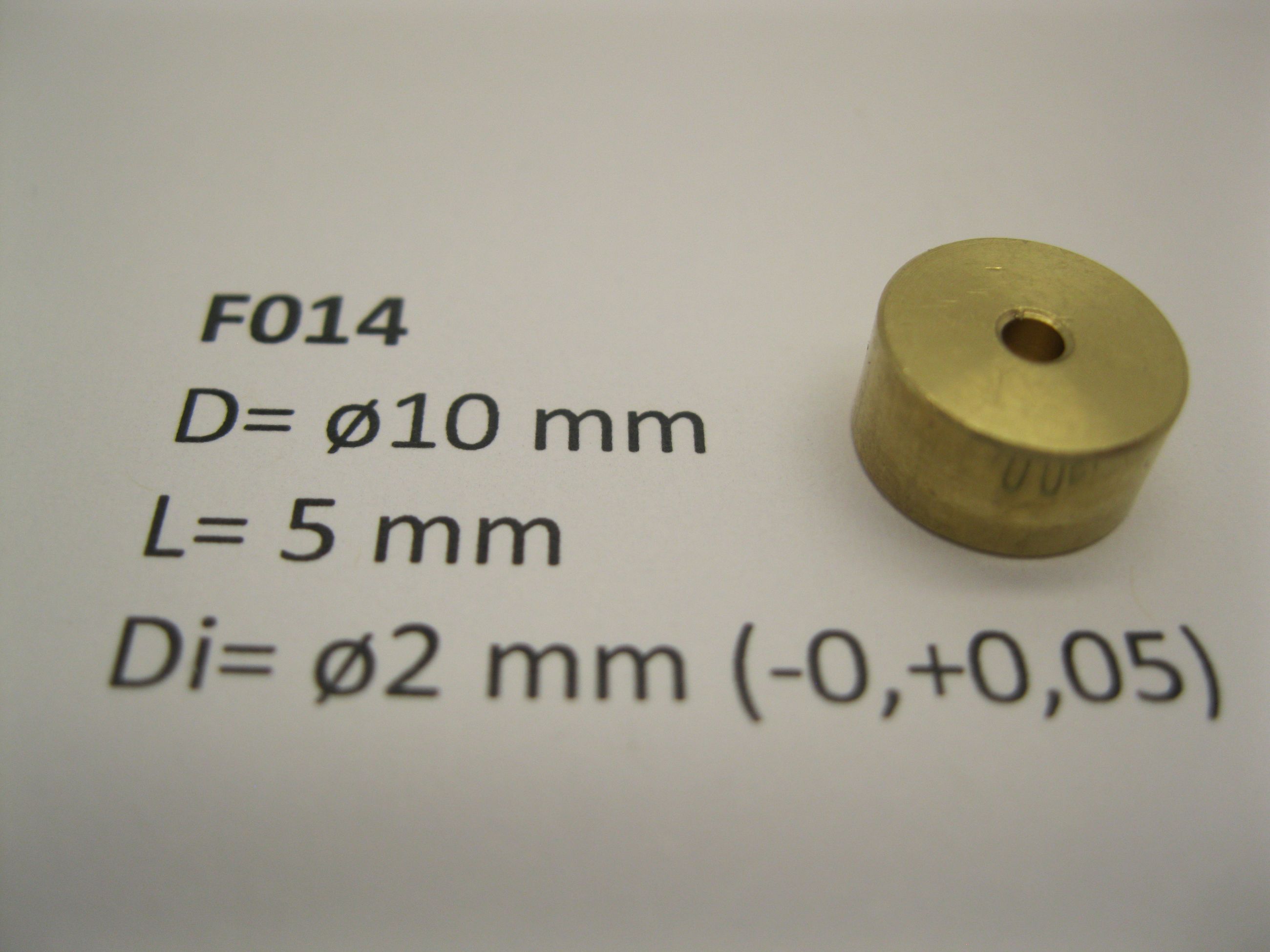Svänghjul ø10 mm x 5 mm x ø2 mm