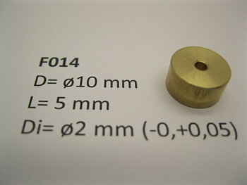 Svänghjul ø10 mm x 5 mm x ø2 mm