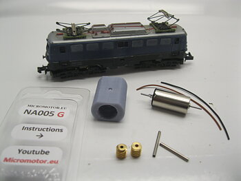 Replacement motor kit for Arnold E10 E40