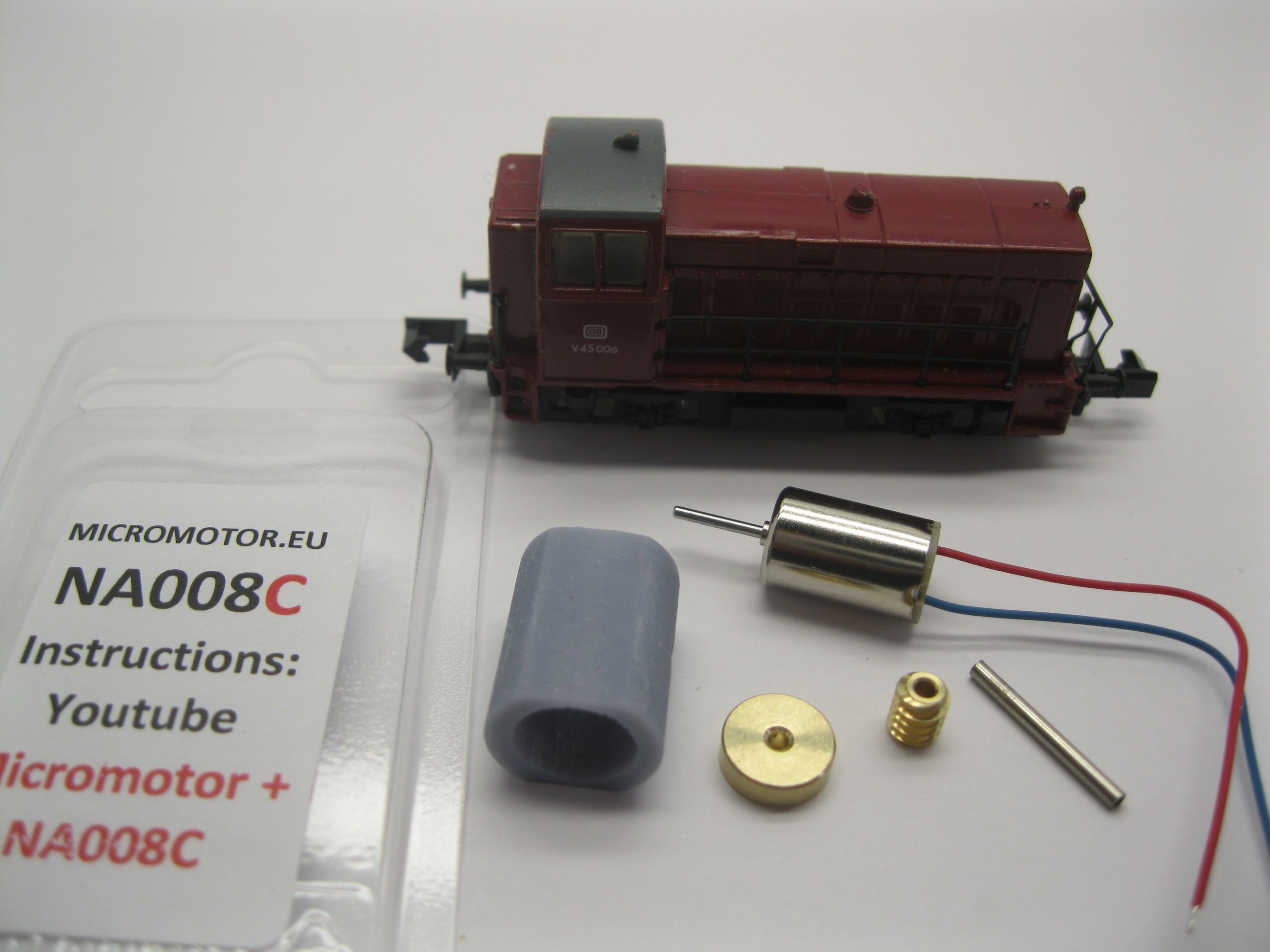 Replacement motor kit for  Arnold DB V45 , SNCF Y 9200, SNCF Y 51115, SNCF Y 7530, BR D 2895