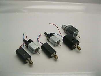 Replacement motor kit for Brawa Containerkran (3 Motorer)