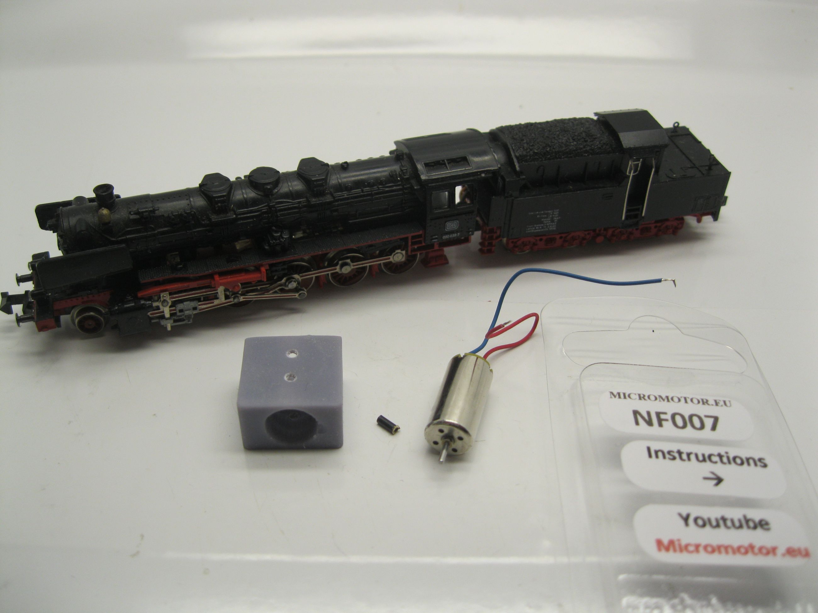 Replacement motor kit for Flm BR 50 Kabintender