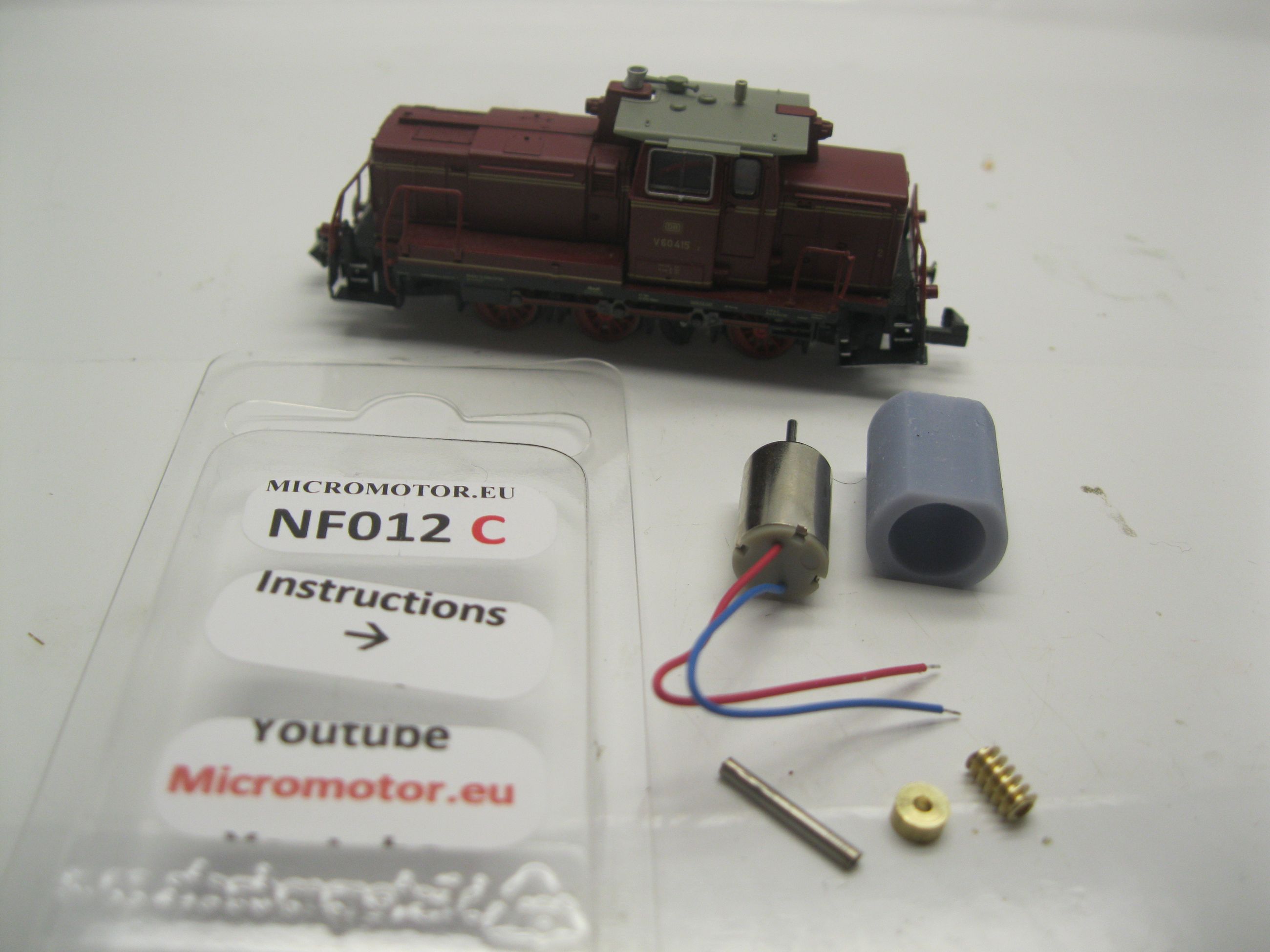 Replacement motor kit for Flm V60, BR105, BR 106, BR 260, BR 346, BR 360, BR 363, BLS Em 845 - 3
