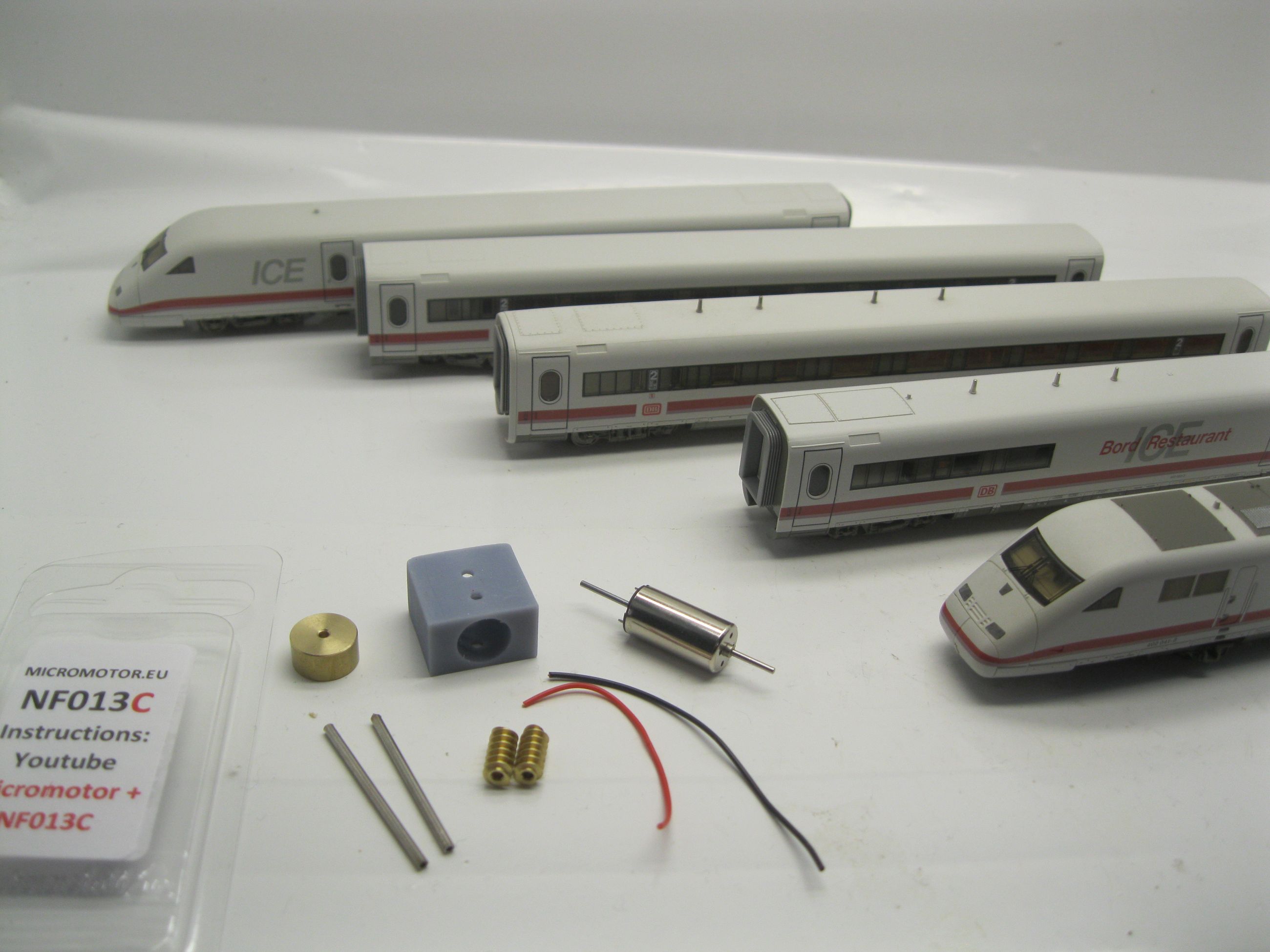 Replacement motor kit for Flm ICE