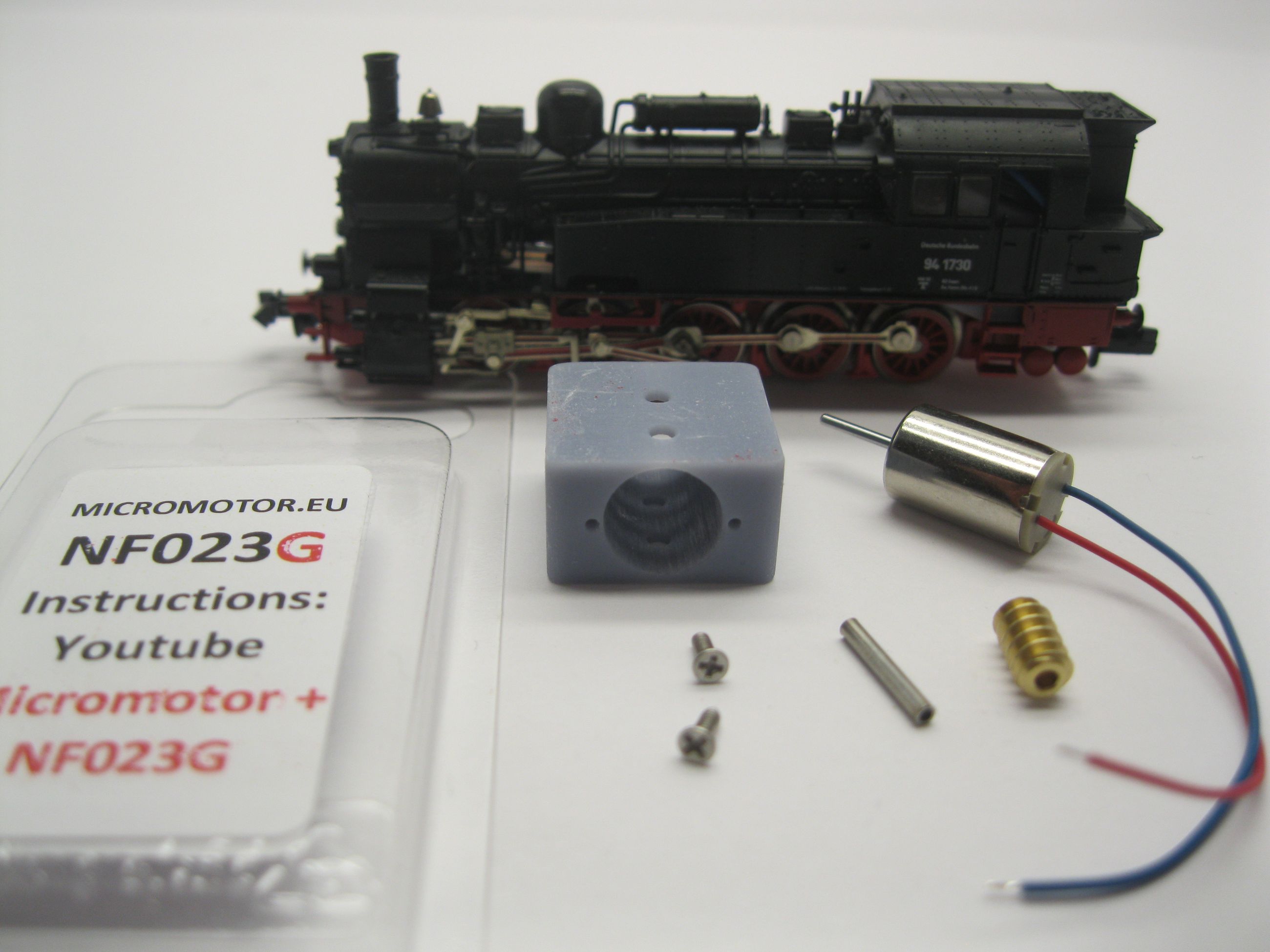 Replacement motor kit for Flm BR 94 (DB DR DRG), ÖBB 694, KPEV T16.1, FS 897