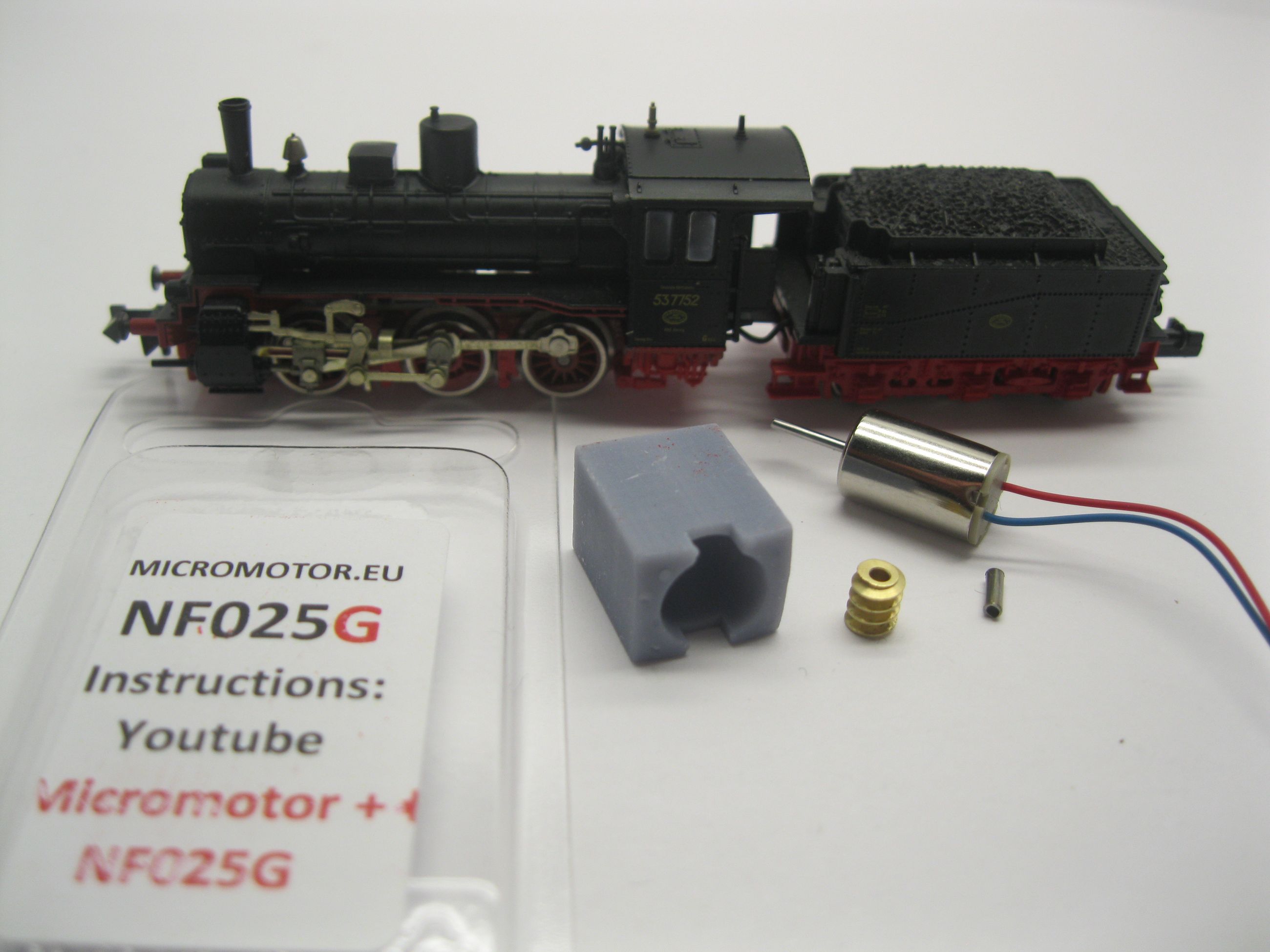 Replacement motor kit for Flm BR 53.3 DRG , KPEV G4