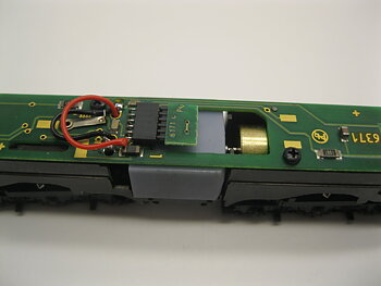 Replacement motor kit for Flm ÖBB 1010, SBB Ae 6/6, DB DRB E94, DR DRG BR 194, ÖBB MWB Rh 1020
