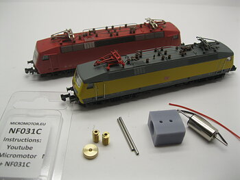Replacement motor kit for Flm BR 120