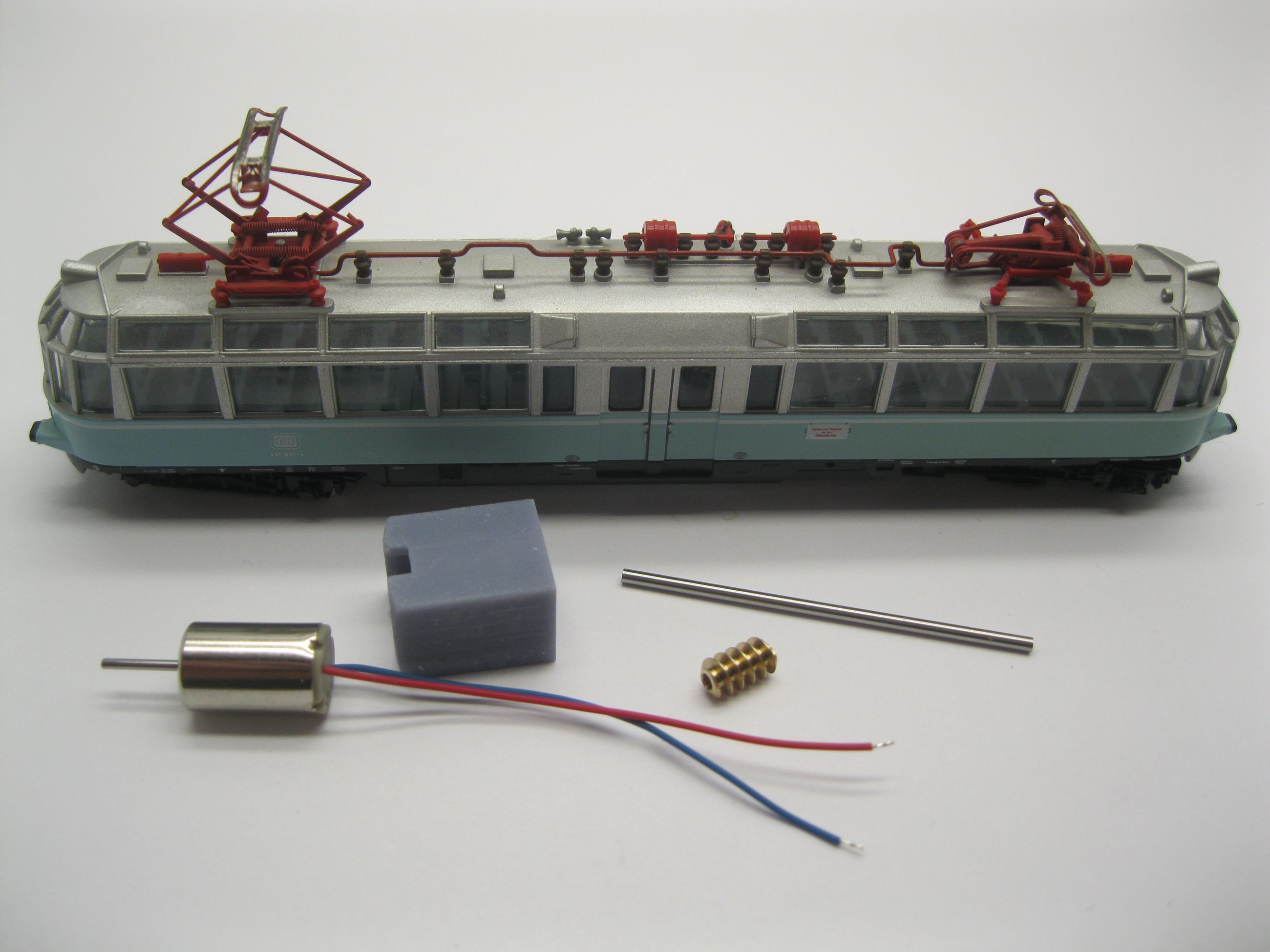 Replacement motor kit for ET 91, BR 491