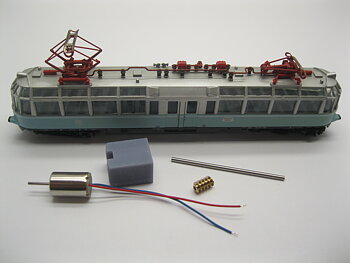 Replacement motor kit for ET 91, BR 491
