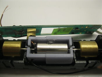Replacement motor kit for Minitrix NS SBB RAM TEE