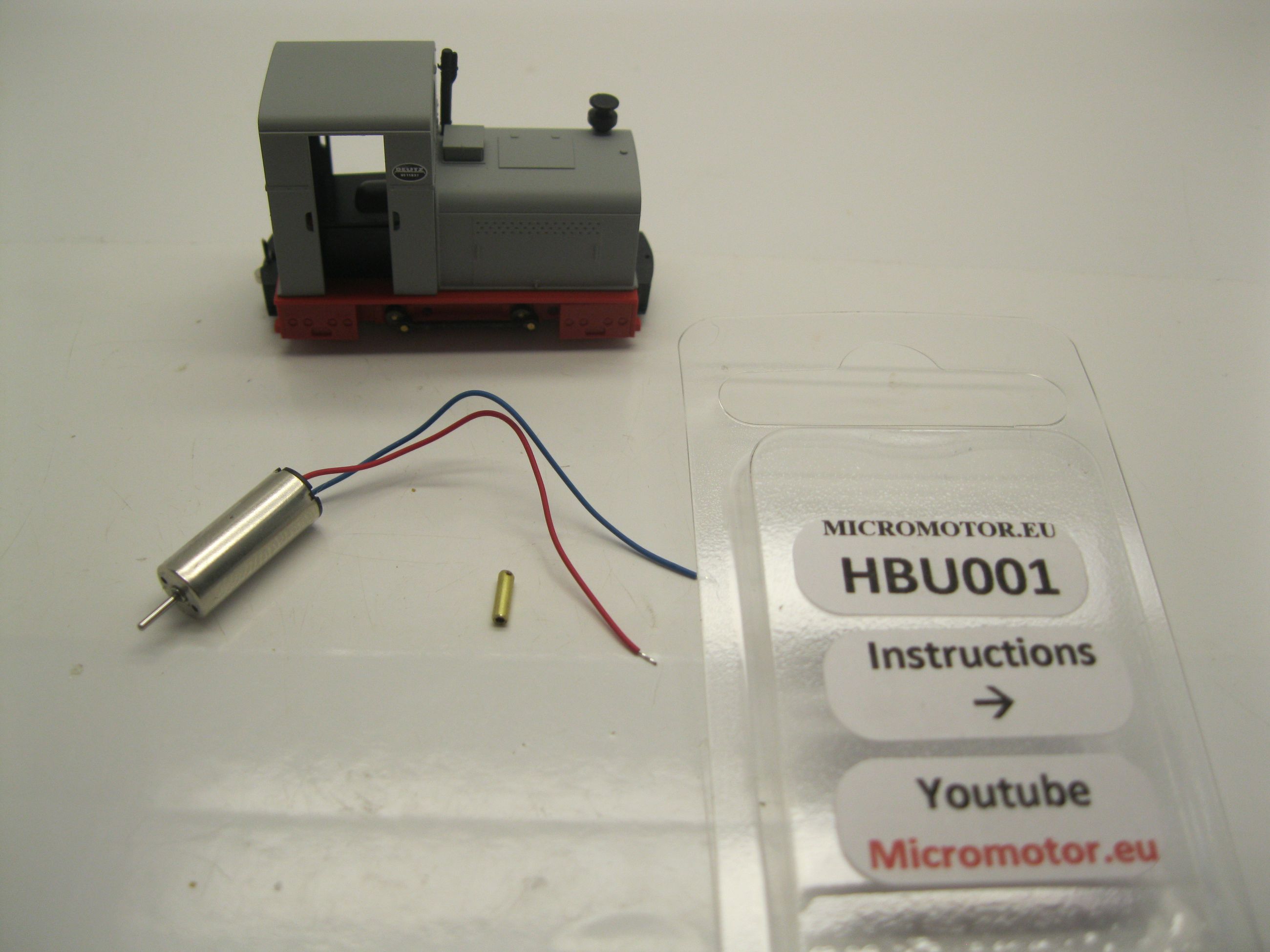 Busch H0f coreless motor upgrade