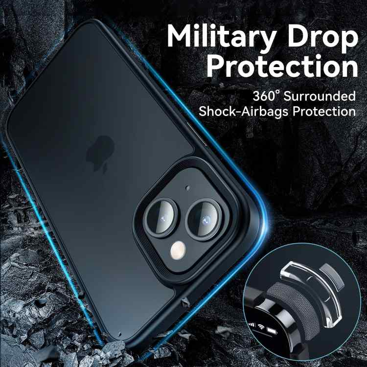 iPhone 13 Fodral - Matt Svart - 2