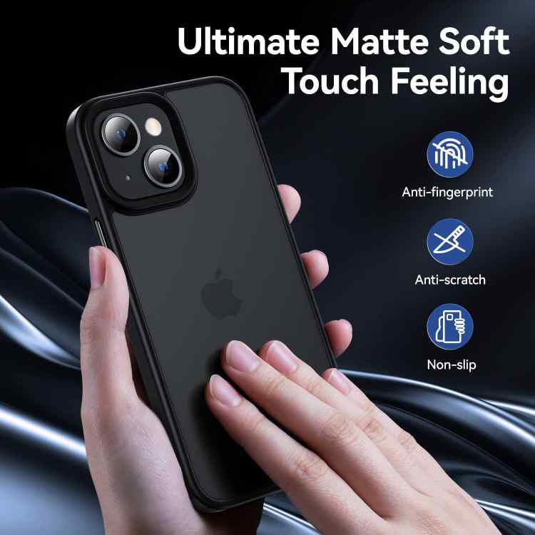 iPhone 13 Fodral - Matt Svart - 4