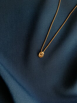 Loop bun neck 42-47 gold