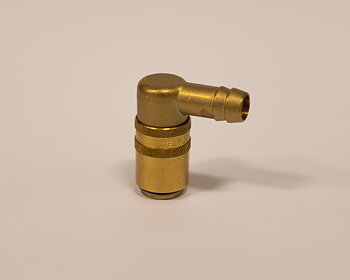 CSK090-13-90 Koppling hona med ventil 13 mm slang 90*