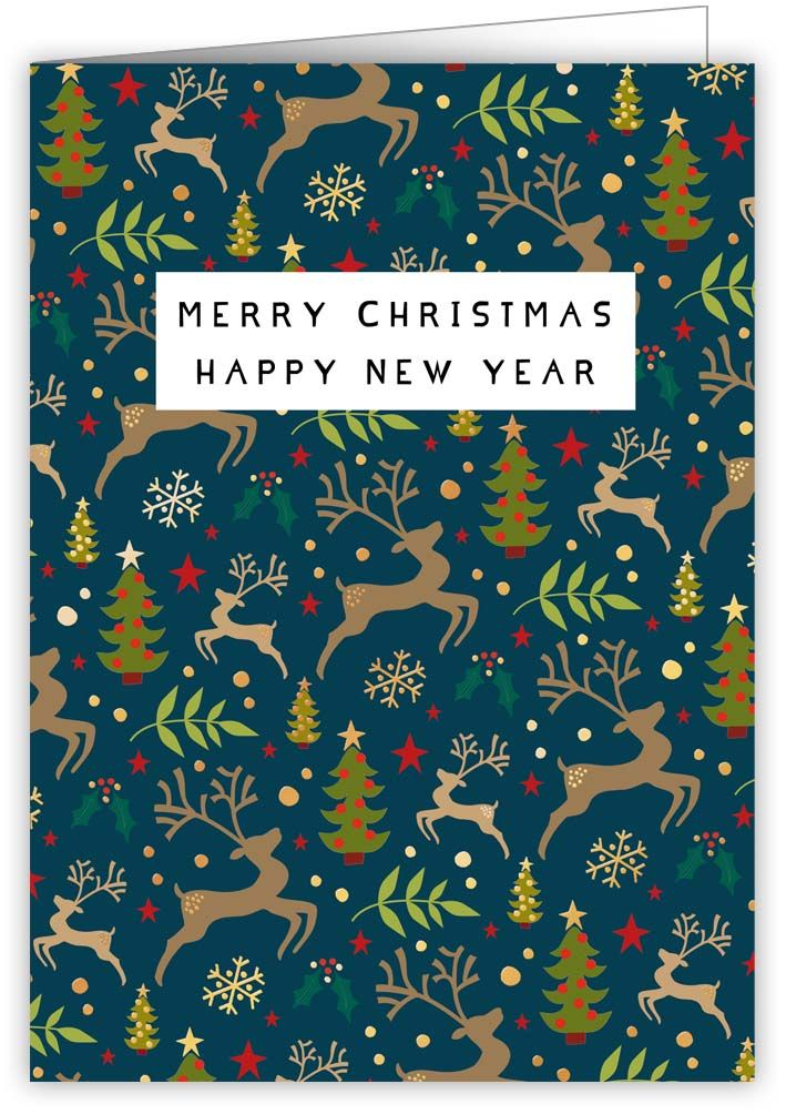 Xmas Pattern, Greeting Card