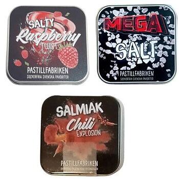 Pastiller 3 sorter