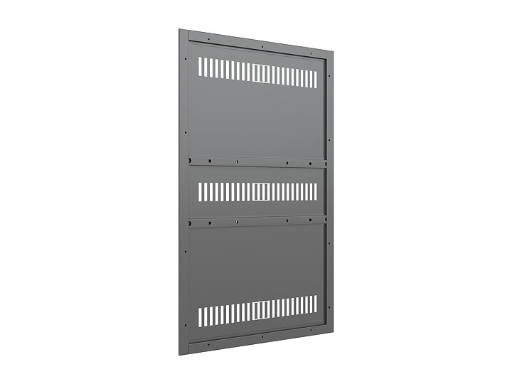 M Pro Series Enclosure 32" Back Plate Small Black