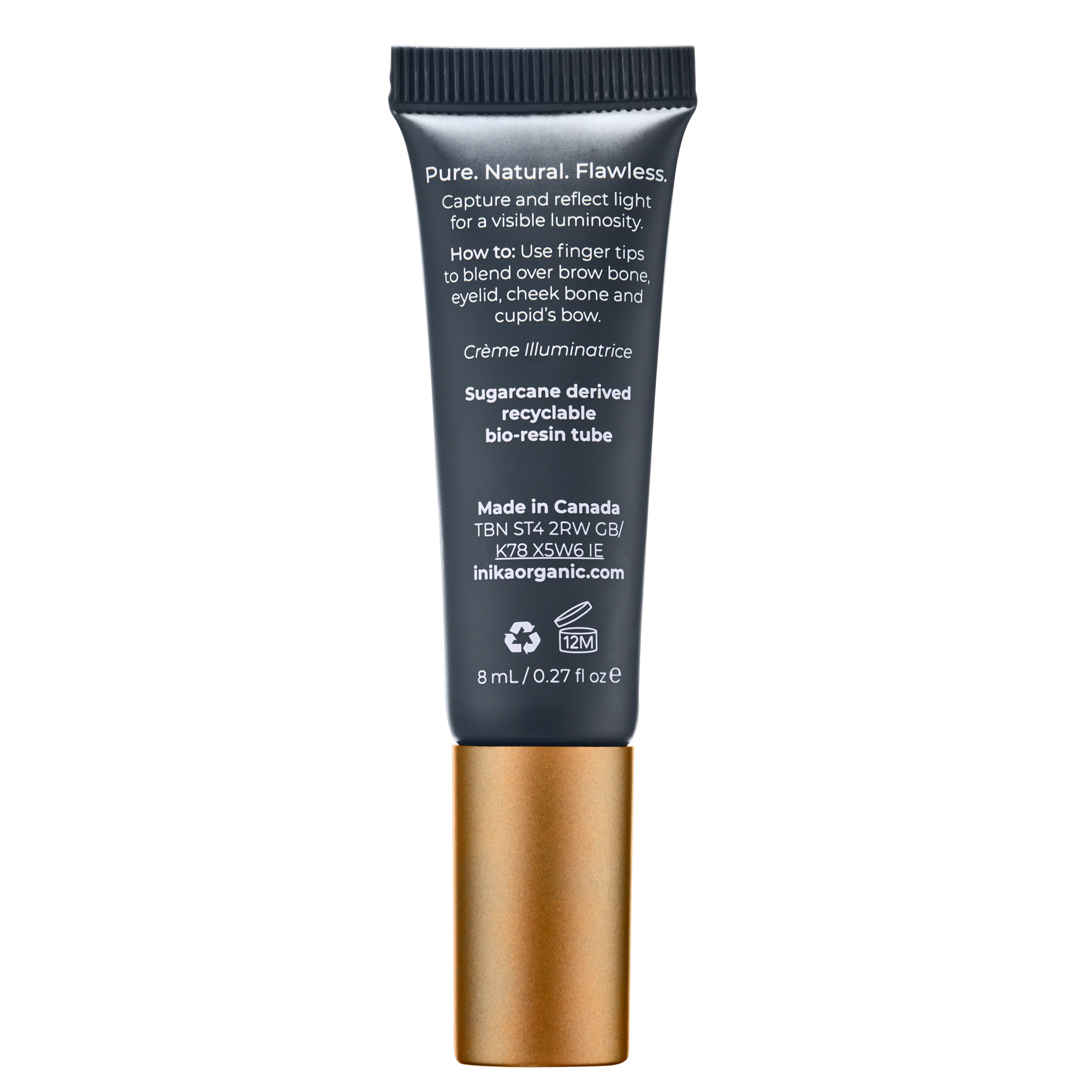 Cream Illuminisor - Pink Pearl - INIKA Glowprimer - 2