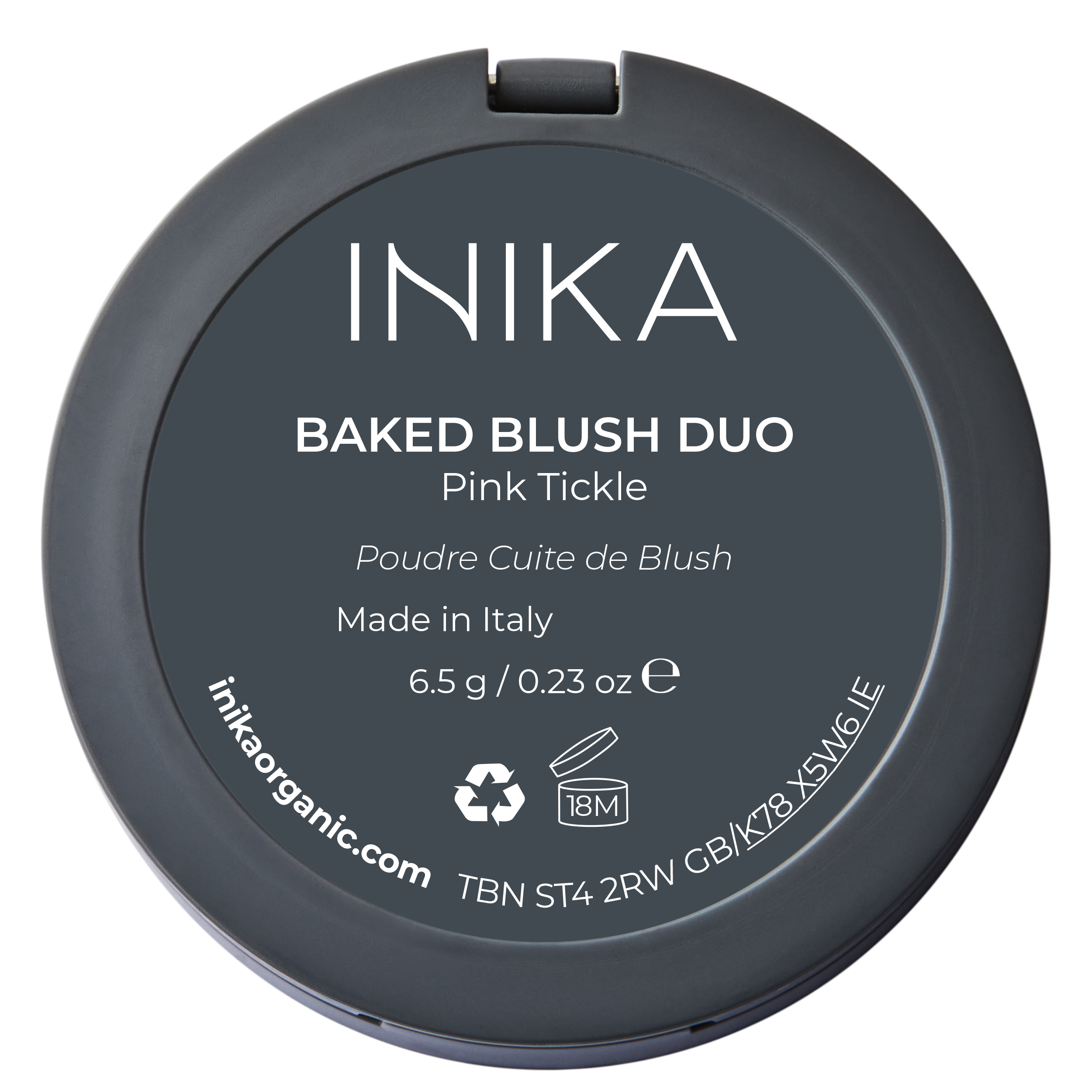 Baked Blush Duo - Pink Tickle  INIKA - 4