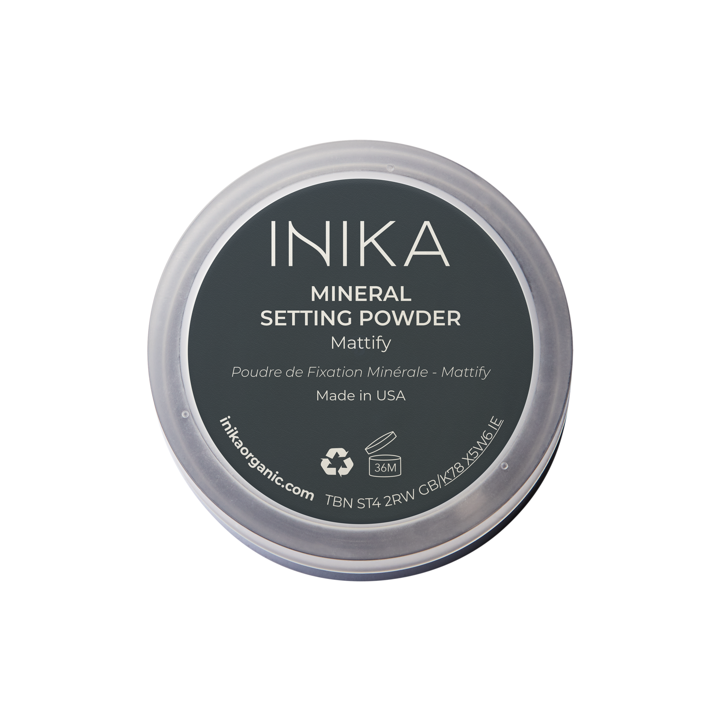 Mineral Setting Powder - Mattify - INIKA - 4