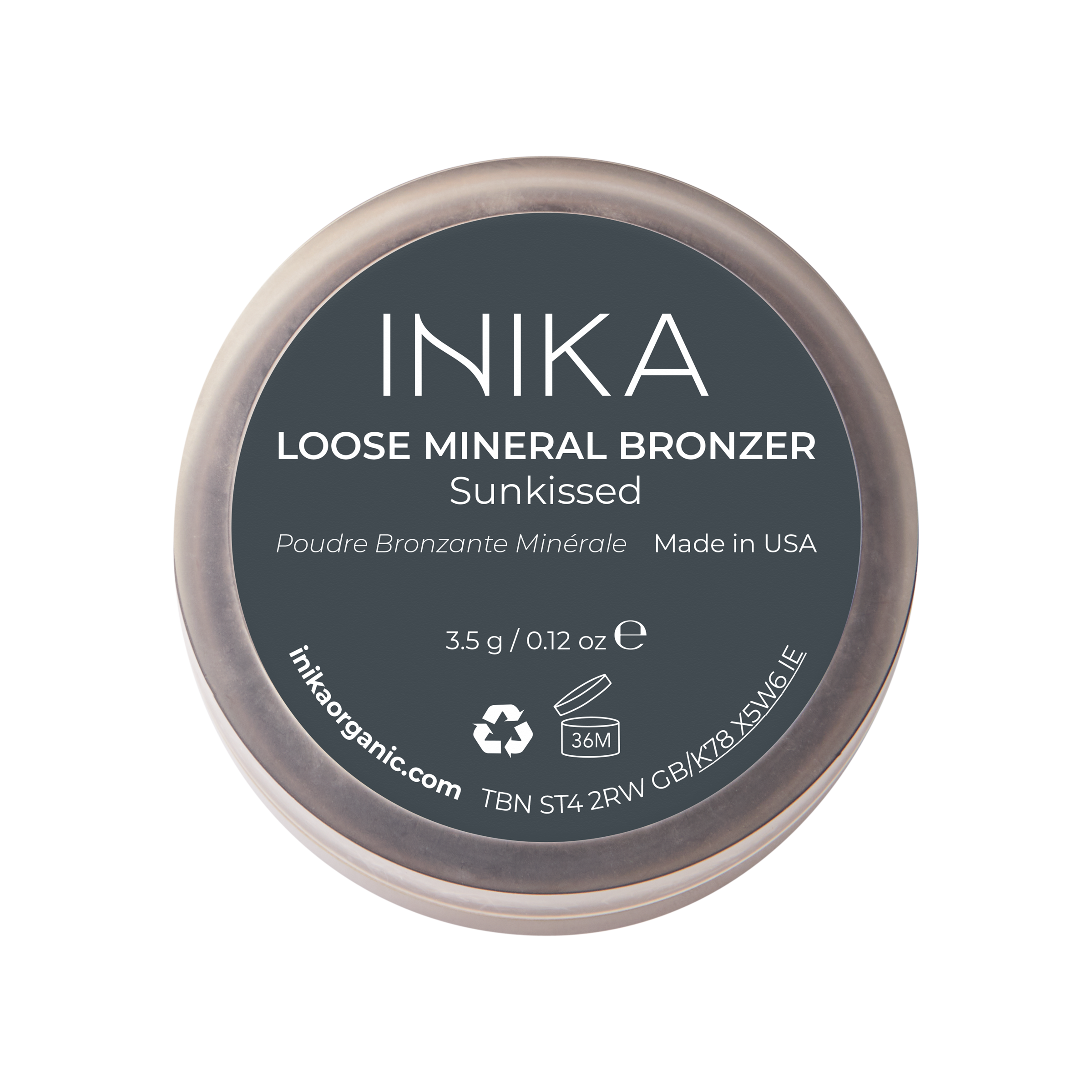 Loose Mineral Bronzer - Sunkissed - INIKA - 3