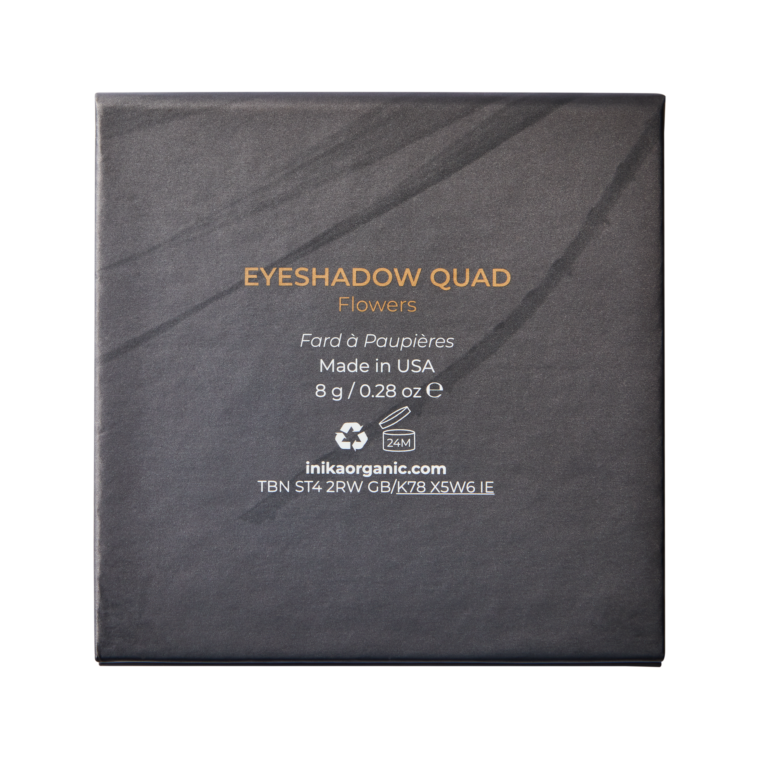Eyeshadow Quad - Flowers Palett - INIKA - 3