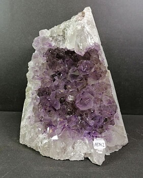 Ametist Geode med platt botten - ATM2