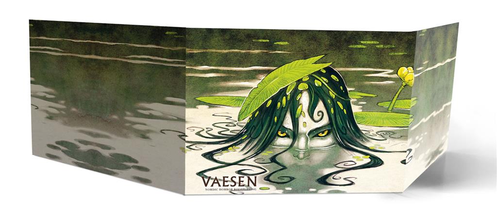 Vaesen Nordic Horror GM Screen and Map